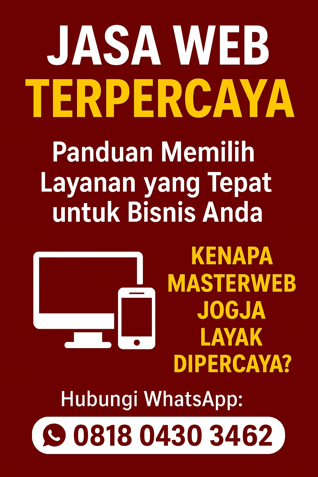 2 jasa web terpercaya