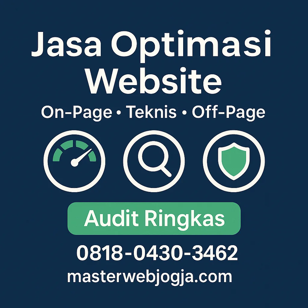 jasa optimasi website
