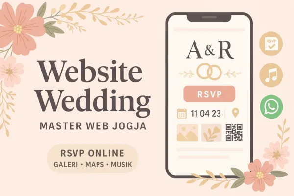 jasa pembuatan website wedding