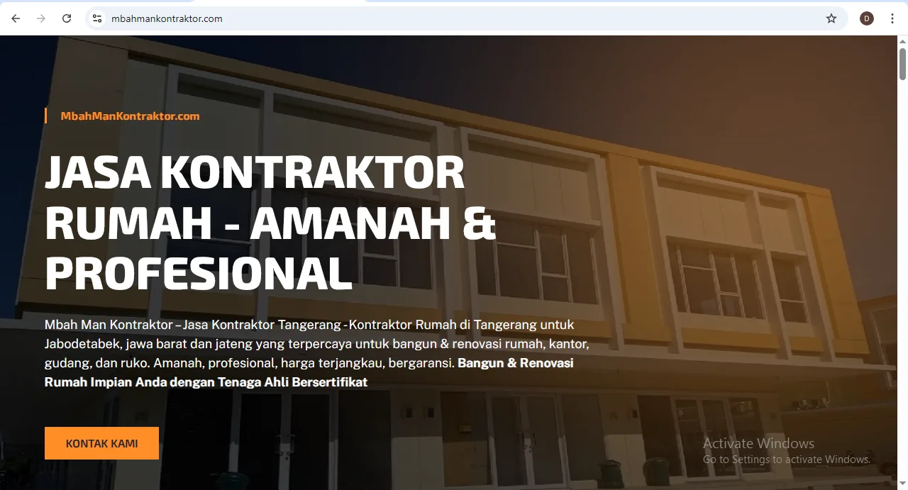 mbahmankontraktor