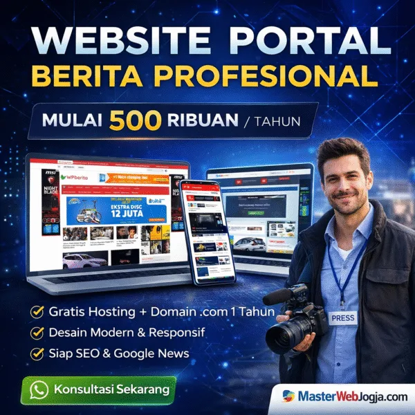 WEBSITE PORTAL BERITA PROFESIONAL