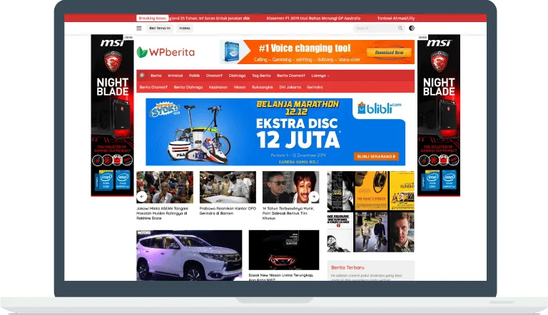 Wpberita WordPress Theme