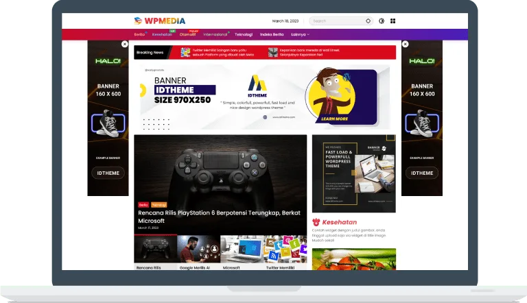 wpmedia theme