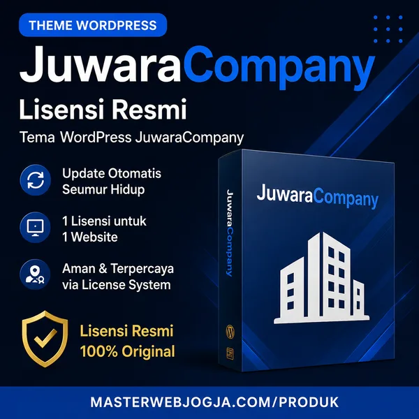 Visual Lisensi JuwaraCompany