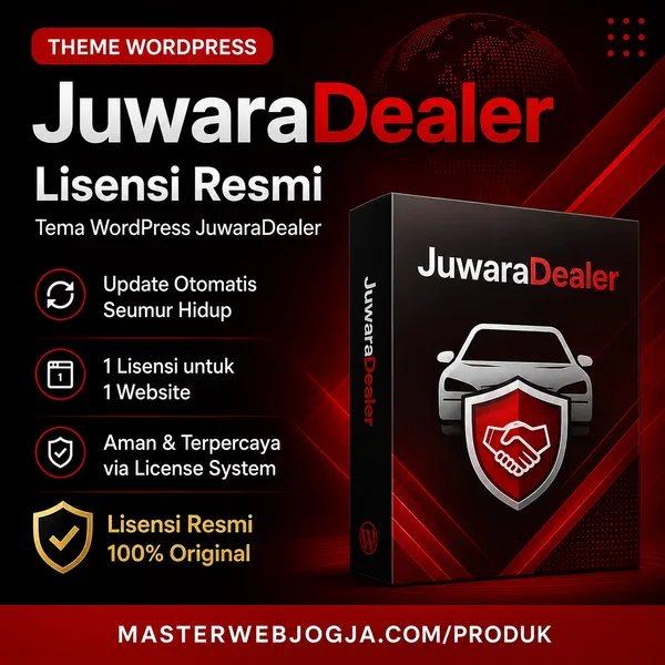 Visual Lisensi JuwaraDealer