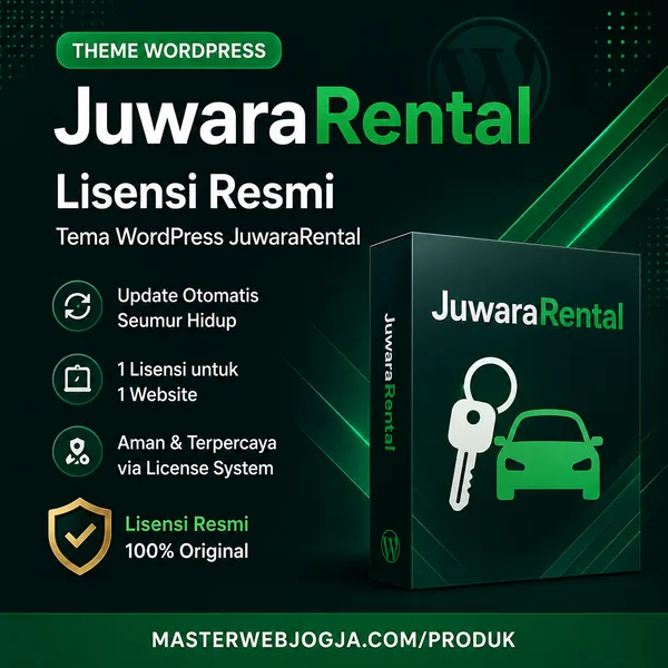 Visual Lisensi JuwaraRental